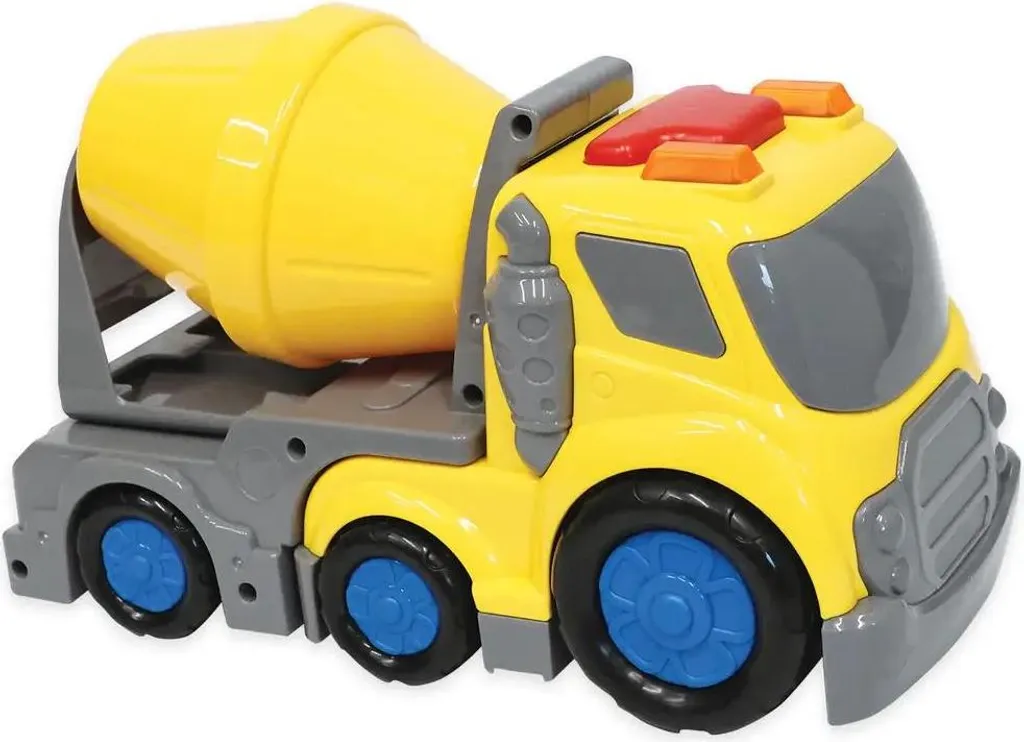 SpielMaus Baby Véhicule de chantier friction son et lumière jouet