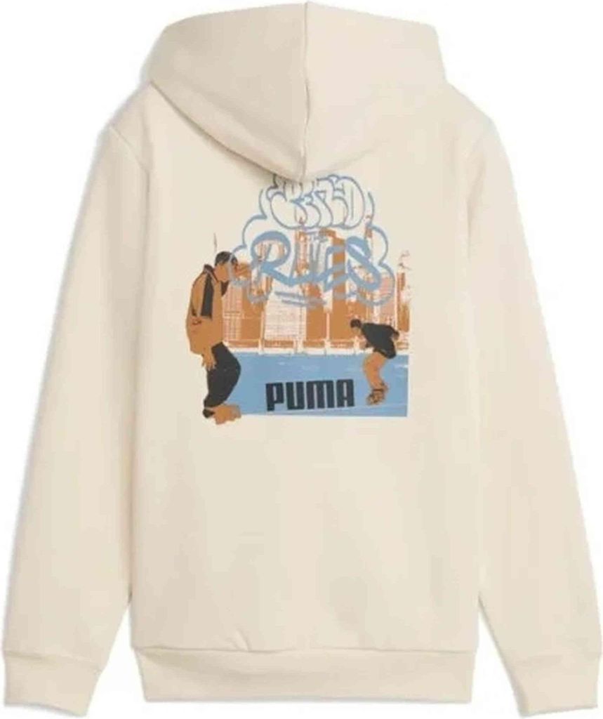 Puma Hoodie 688469-87 in Beige color size 10 años