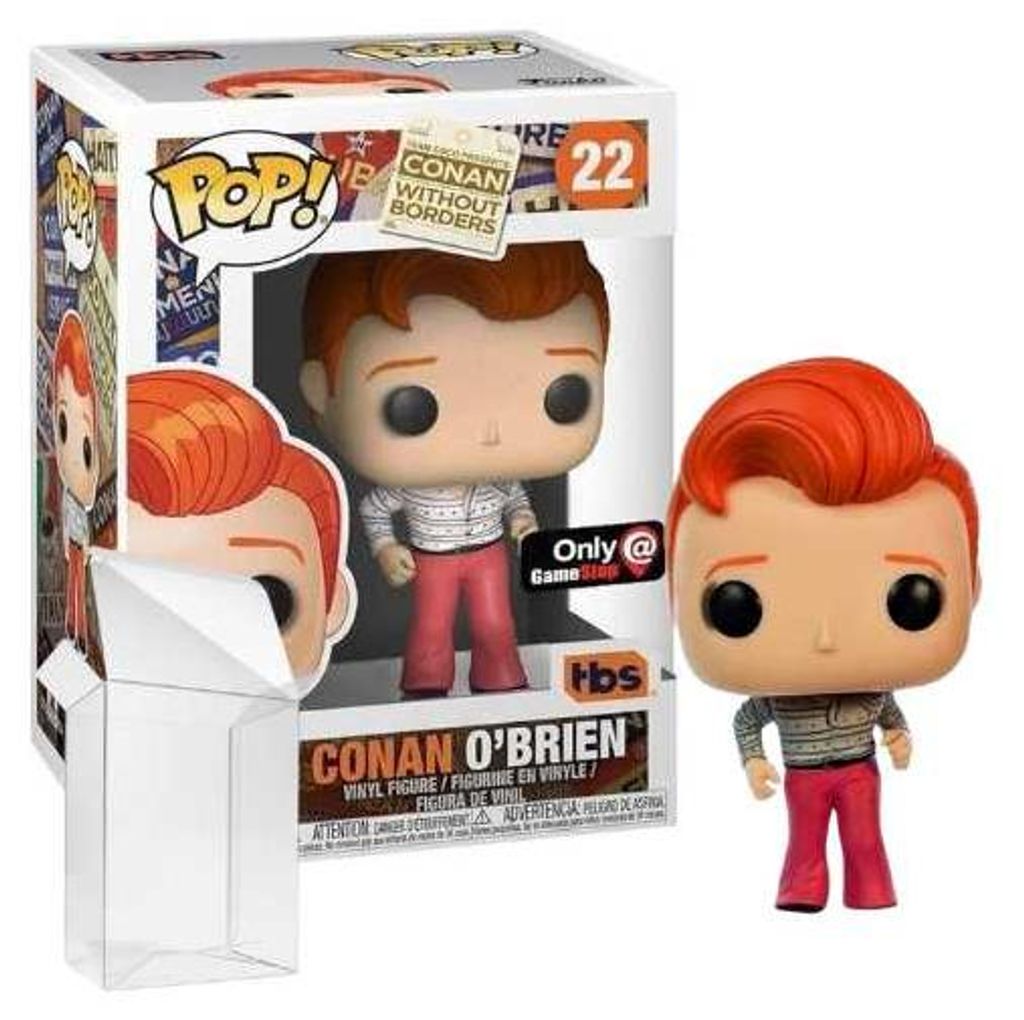 Funko Pop! Conan without Borders - Conan O'Brien #22 Gamestop Exclusive