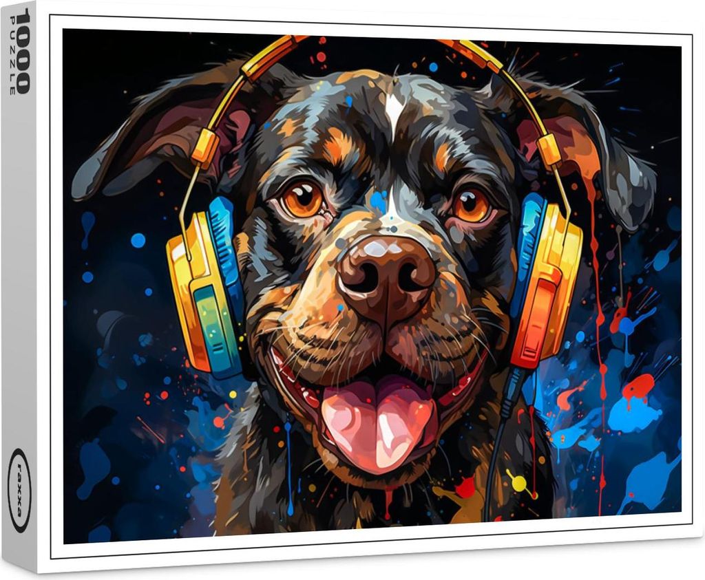 raxxa Premium-Puzzle "Hund", 1000 Teile