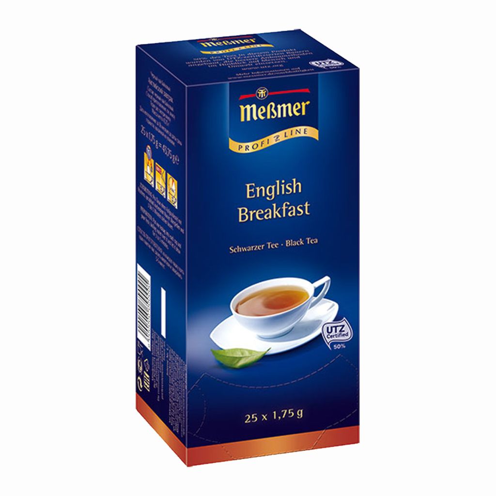 Meßmer ProfiLine English Breakfast Assam Ceylontee 43g 3er Pack