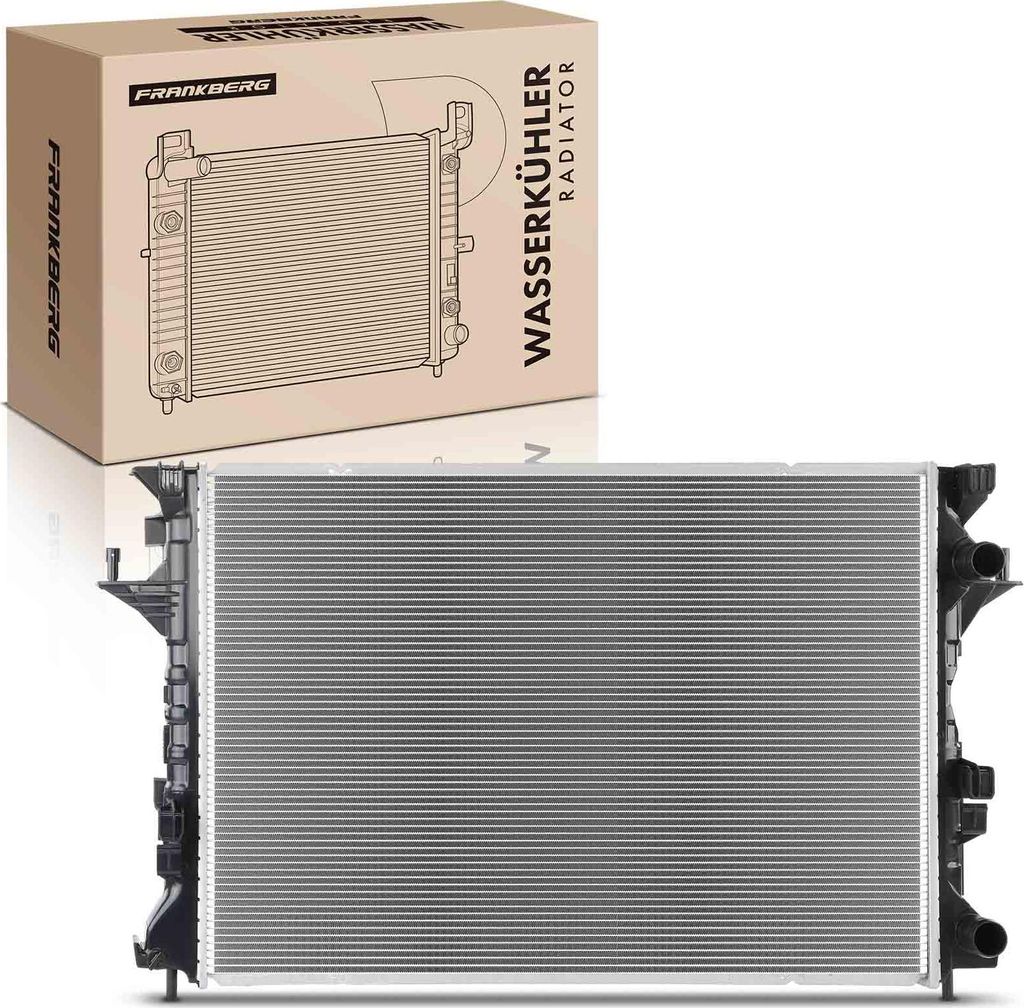 Frankberg 1x Kühler Wasserkühler Motorkühler für Renault Espace IV JK0/1 Vel Satis BJ0 2.2L 3.0L