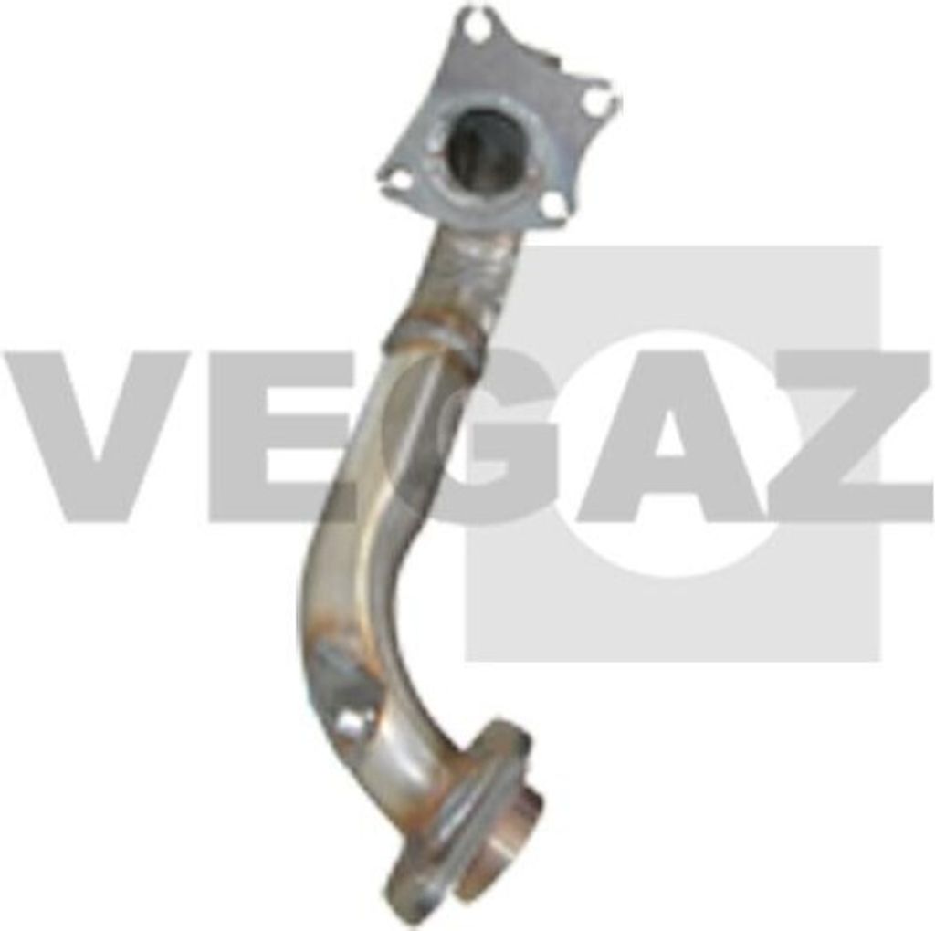 VEGAZ Abgasrohr Auspuffrohr für MAZDA 6 (GG) Vorne MZR-135