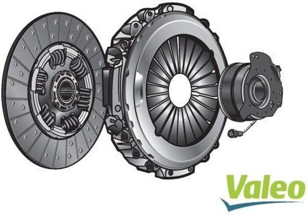 Valeo Kupplungssatz REMANUFACTURED KIT3P, 430mm Produktbild 