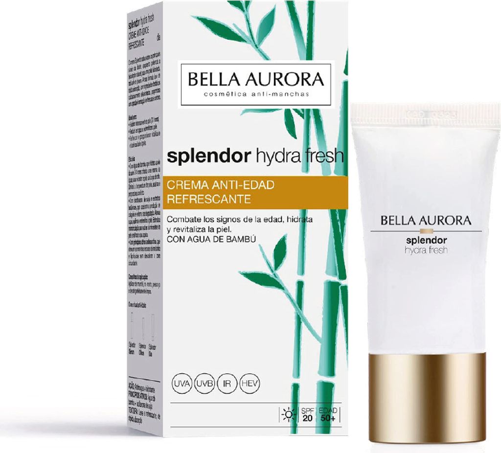 Anti-Agingcreme Bella Aurora Splendor Hydra Fresh 50ml Spf 20