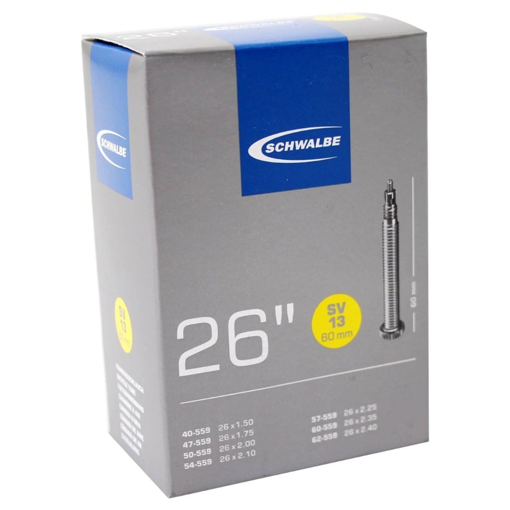 Cámara para bicicleta Schwalbe SV13, 26 pulgadas Imagen del producto 