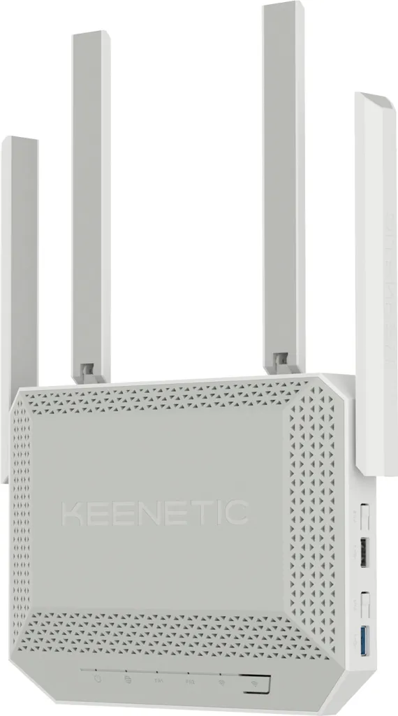 Routeur Wi-Fi 7 Mesh Keenetic Titan BE7200 pour Streaming 8K et Gaming