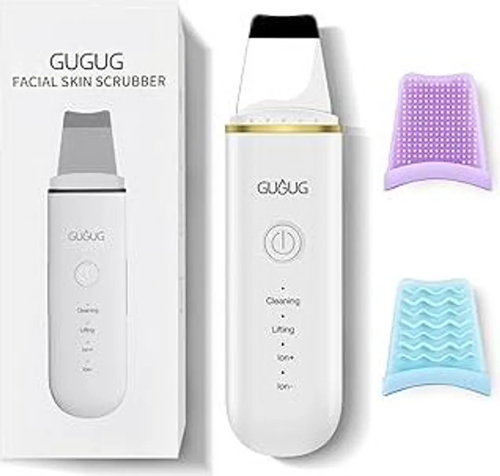 GUGUG Skin Scrubber Ultrasuoni Viso: Addio Punti Neri e Pori Ostruiti