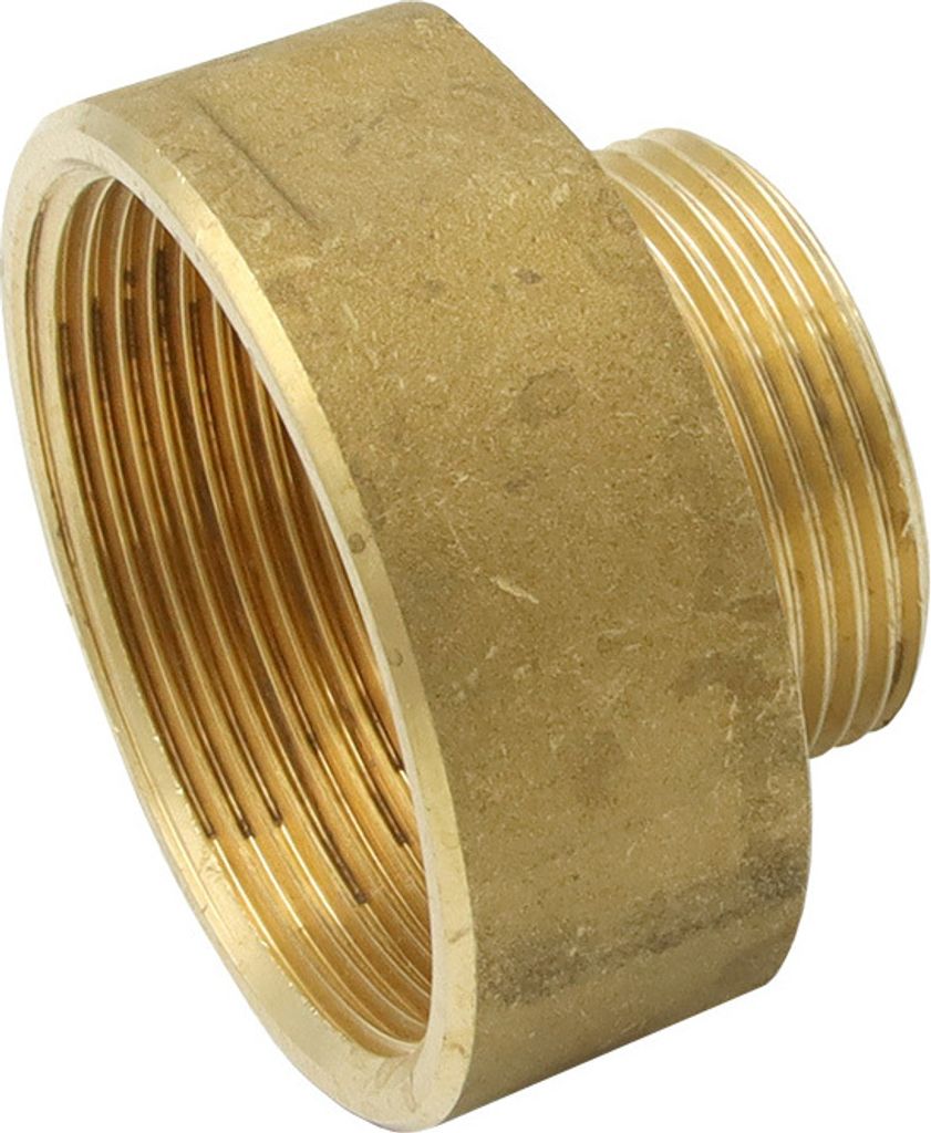 Messing Fitting Reduzierstück 2" IG x 1 1/4" AG Zoll Reduzierung