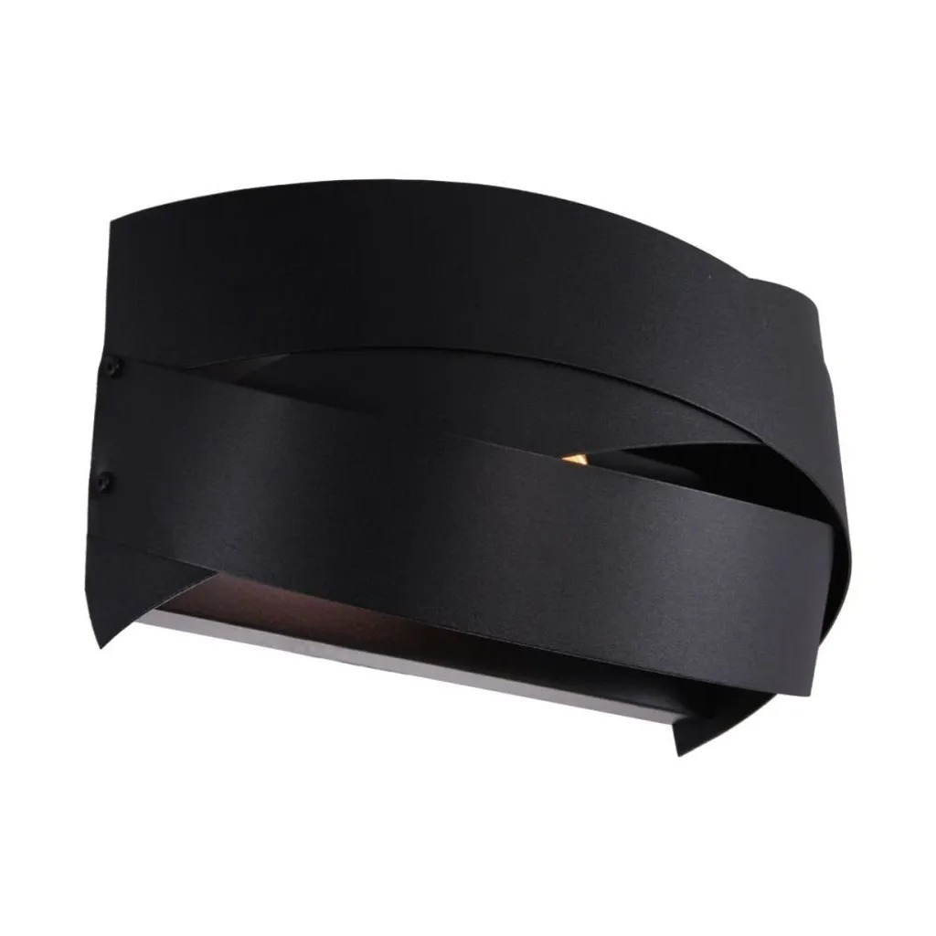 Lampada Parete TORNADO Nera Zuma Line - Design Essenziale E14