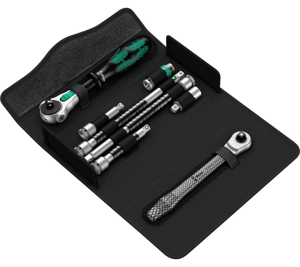 Wera - Kraftform Kompakt Zyklop MS1 Metal/Speed 1/4", 8-teilig; 5135949001