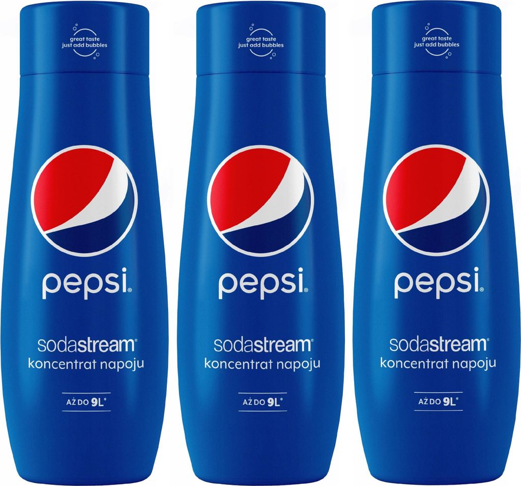 3er Set SodaStream Konzentrate 3x Pepsi