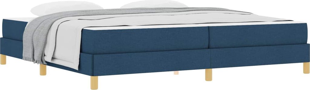 "WINTER SALE"Boxspringbett Modernes/Doppelbett - Polsterbett Erwachsene/r /Kind - mit Matratze Blau 200x200cm Stoff - Klassische Betten NeuMöbel11...