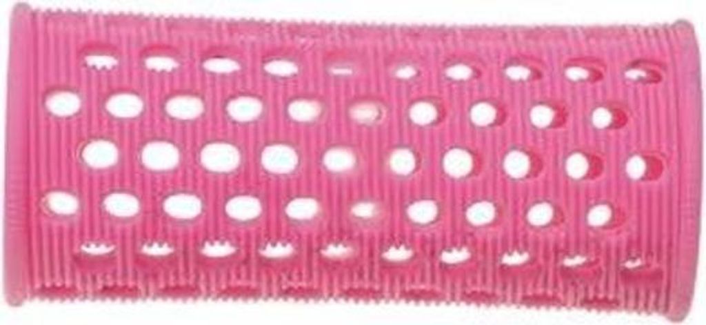 SIBEL Wasserwellwickler - Flachwellwickler - Lockenwickler - 27 mm pink, 10 Stck.