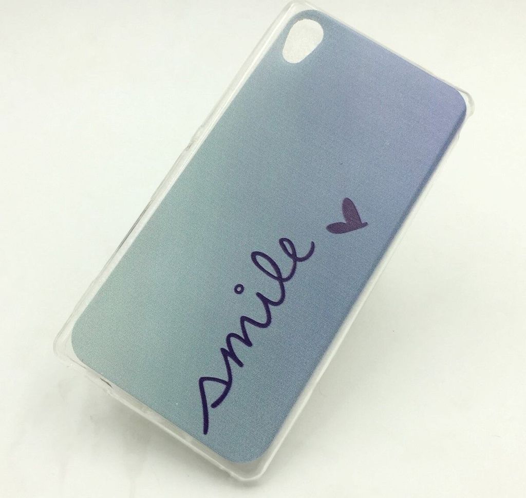 Handyhülle Schutzhülle für Sony Xperia M4 Aqua Case Cover Bumper Etuis Silikon Blau