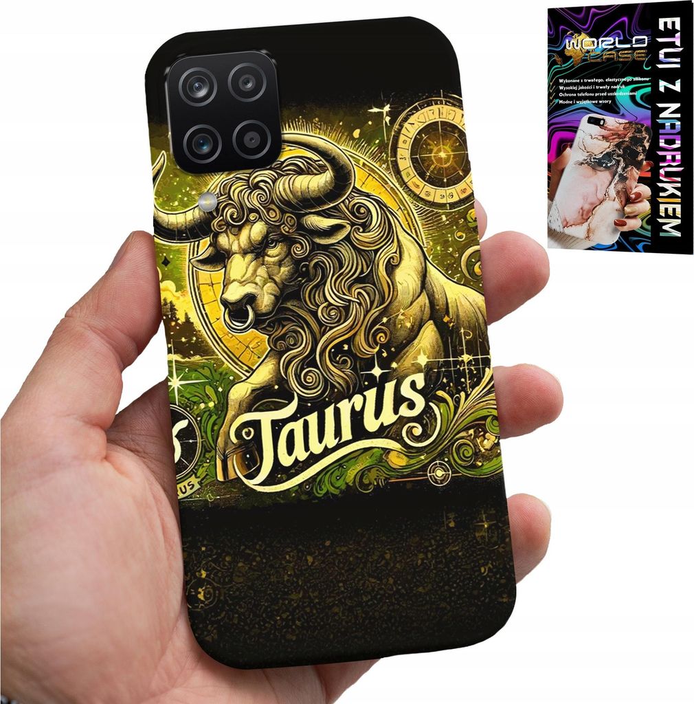 Fall Für Samsung Galaxy A22 5G - Sternzeichen Stier Astronomie Fall
