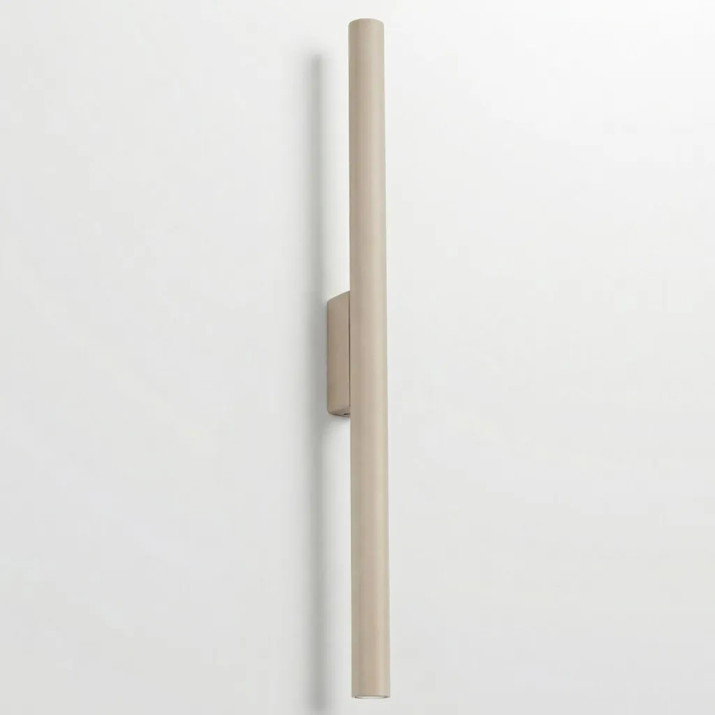 Applique murale design 50cm - Métal couleur Taupe - Série VICTORIA