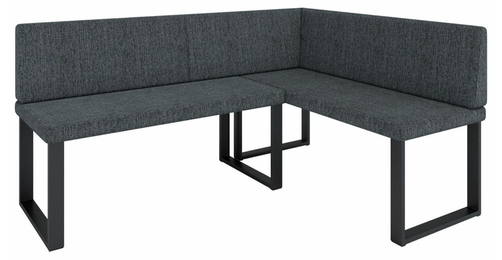 Banc d'angle AKIKO METAL Corner Bench 196x142 droite - Image du produit 