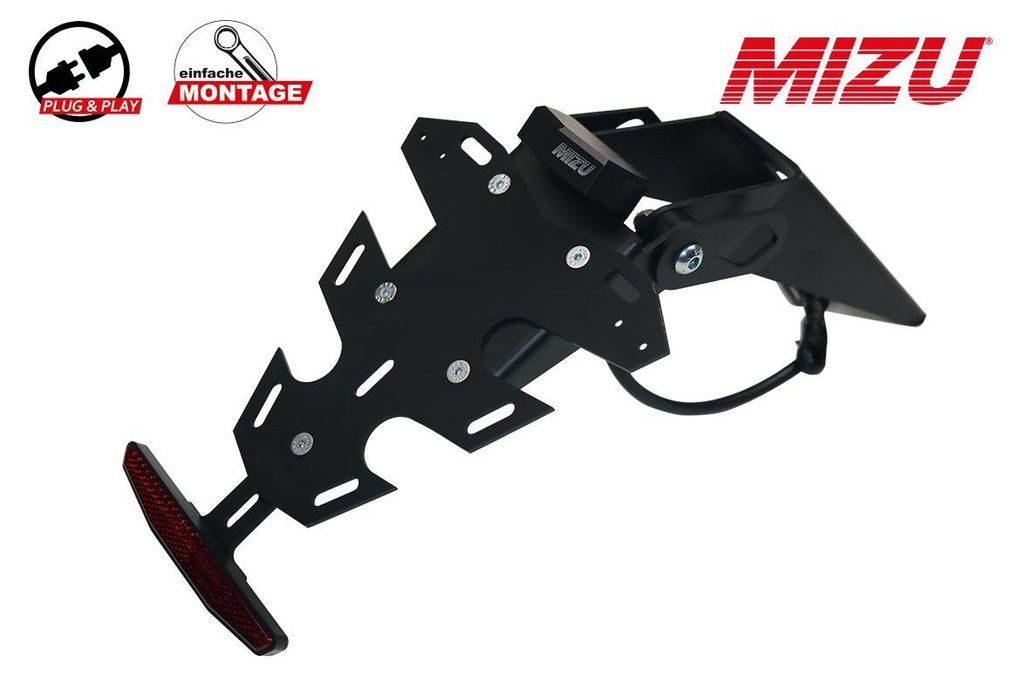 MIZU Kennzeichenhalter für Ducati Hypermotard 698 mono ab 2024