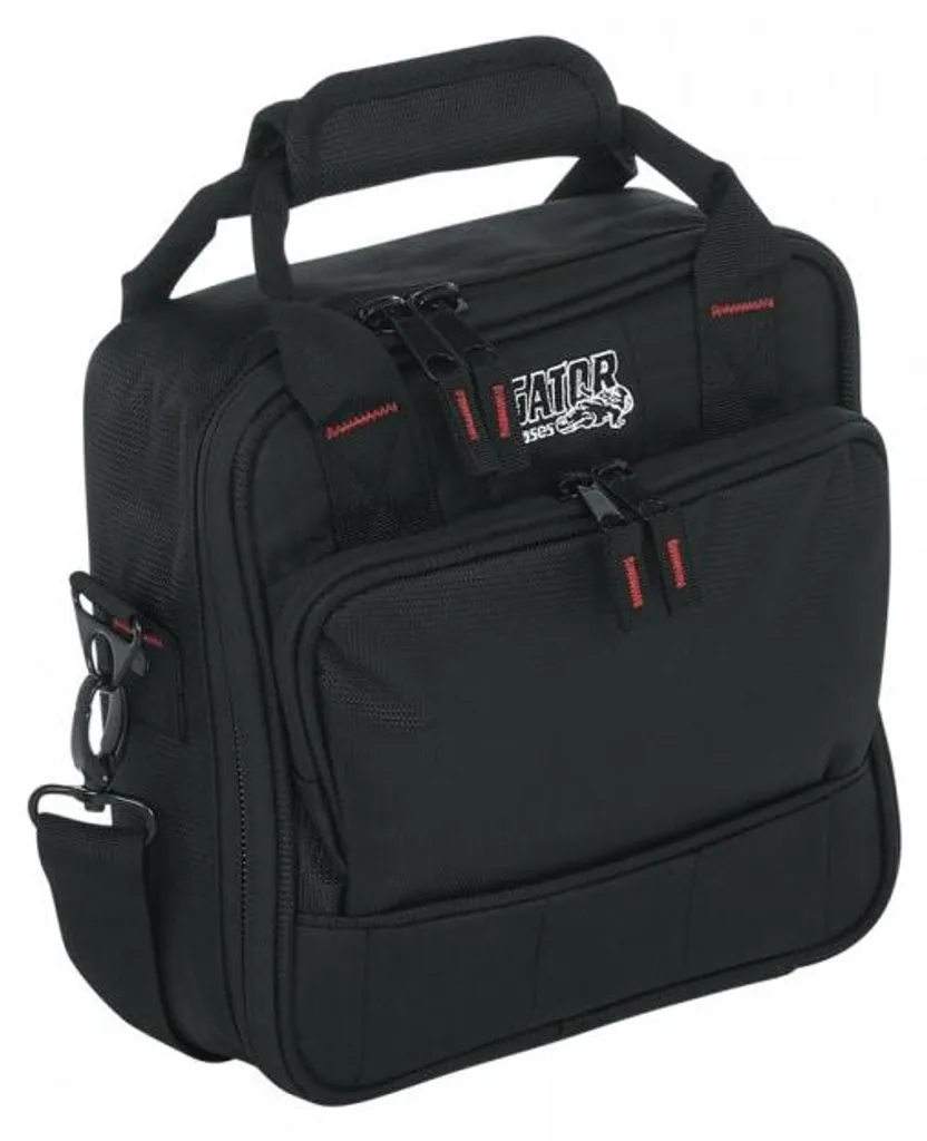 Sac de transport rembourré pour matériel audio avec poche câbles