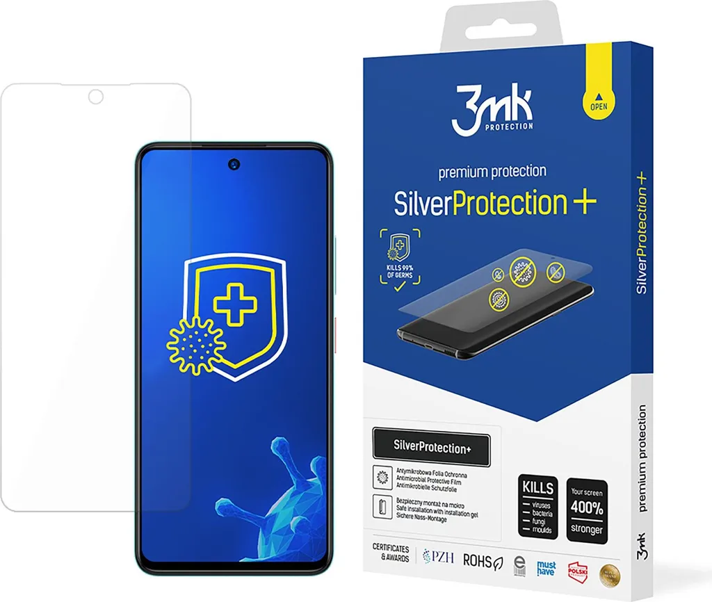 ZTE Voyage 61 / Blade A75 5G Pellicola 3mk SilverProtection+ Kit Gel