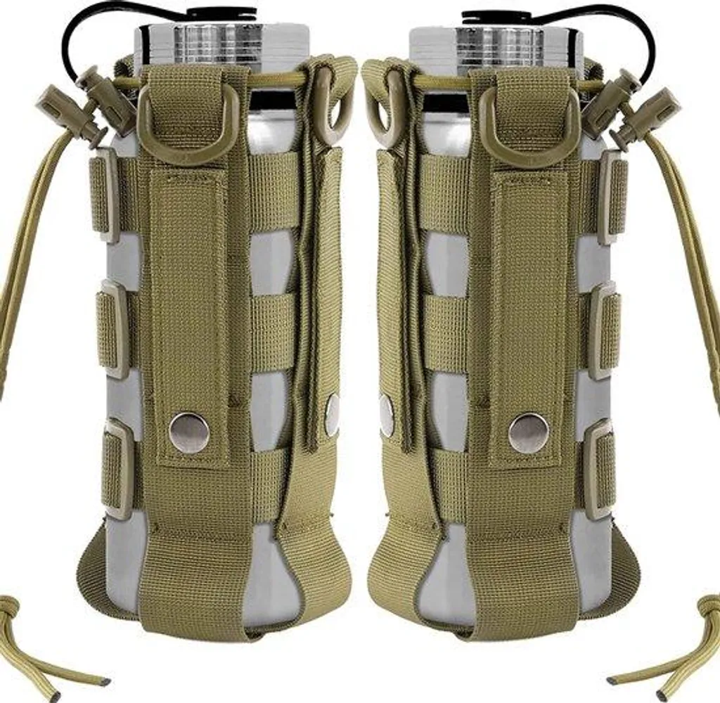 Sac de Transport pour Gourde de Randonnée et Trekking en Duo Noir