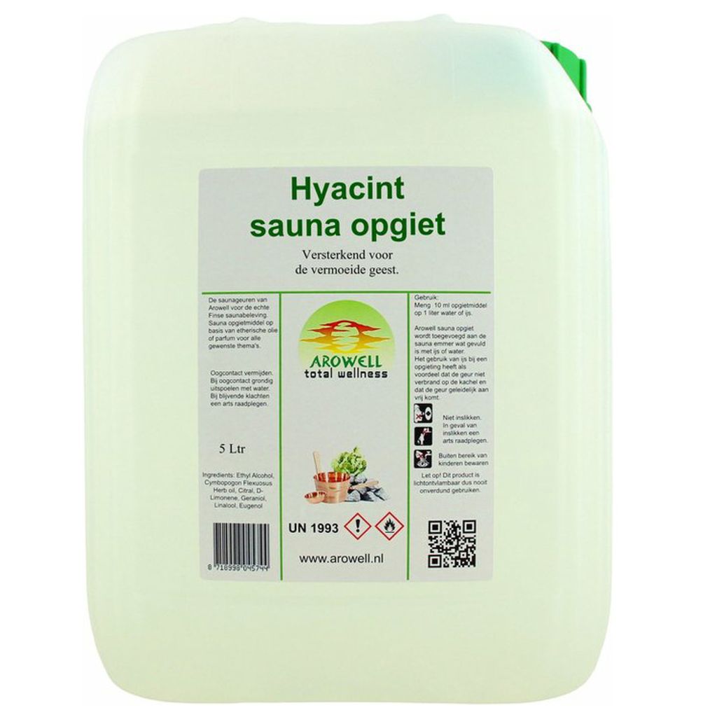 Arowell - Hyacinthe infusion pour sauna Concentré d'arôme Image du produit 