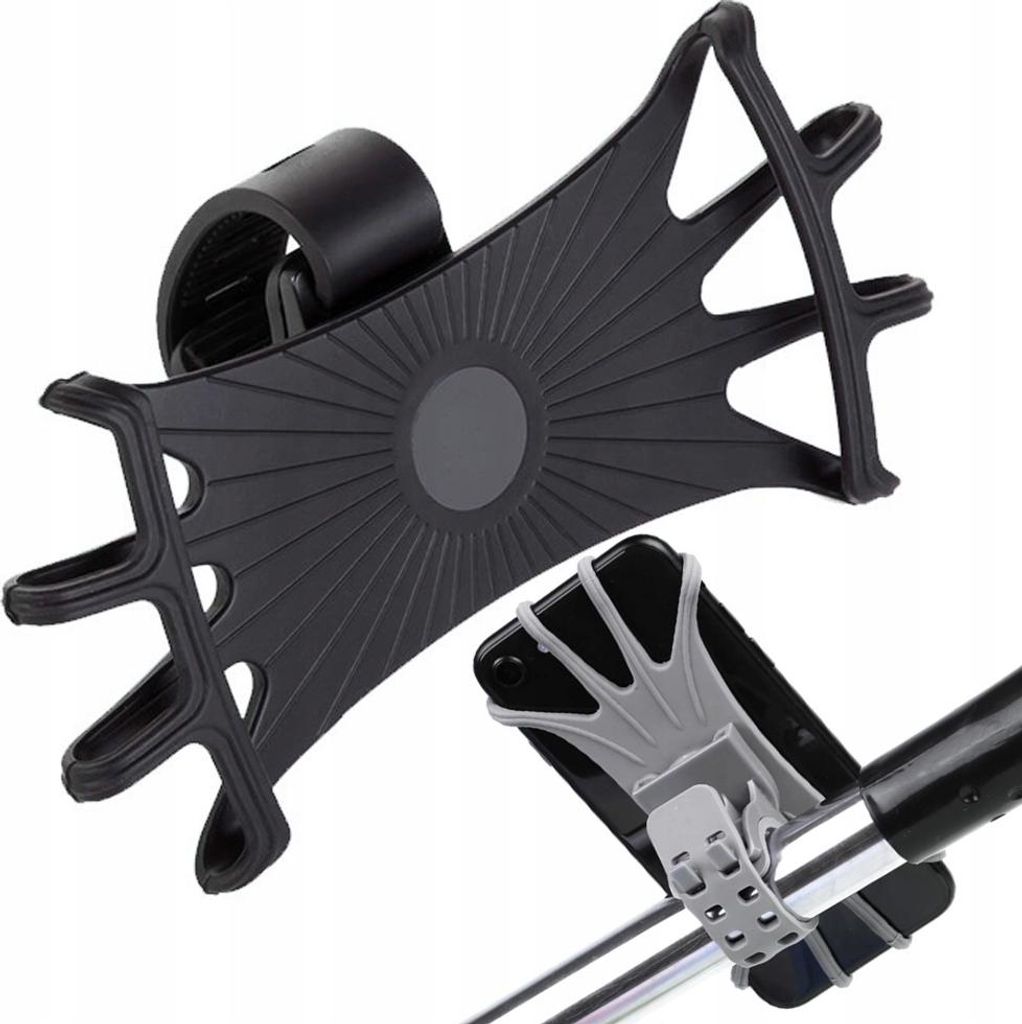 Poignée de vélo rotative en silicone avec tête Image du produit 