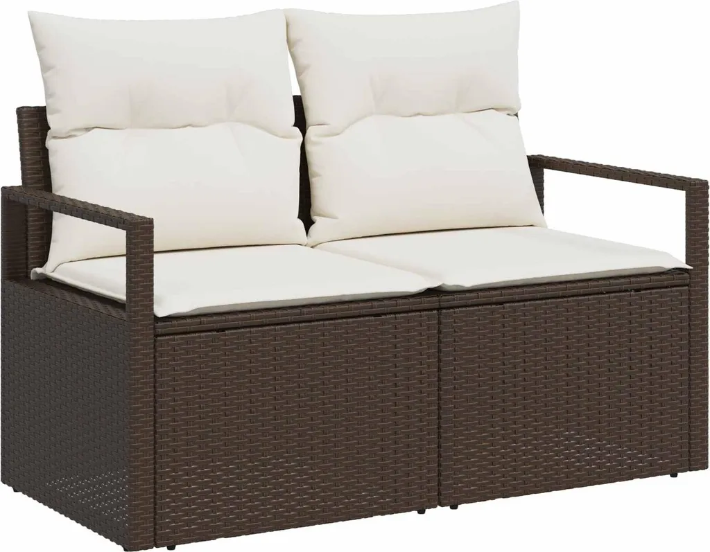 Canapé de terrasse vidaXL 120 cm idéal pour balcon ou petit salon d'été