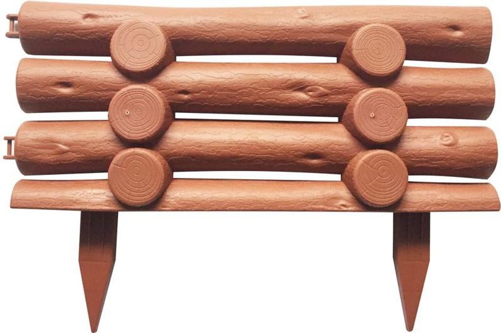 Beetumrandung Strend Pro Garden GF067, 44x31 cm, Kunststoff, Terrakotta