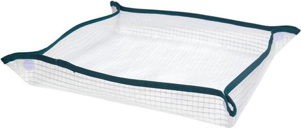 Umtopfen Matte Potting Pflanzung Matte Wiederverwendbare Portable Wasserdicht Transparent Mesh Flower Kissen für Gartenarbeit getopft