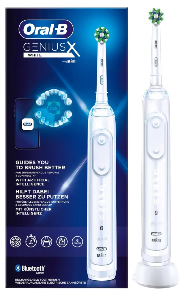 Oral-B Genius X White 396901 Brosse à Dents Électrique avec Intelligence - 9