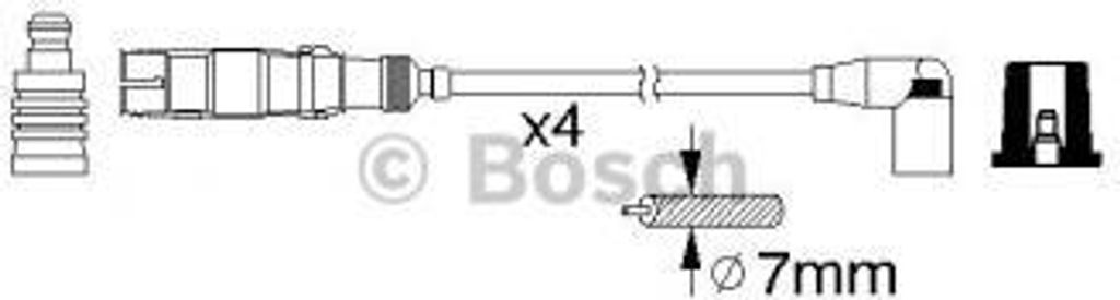Bosch Zündleitungssatz 0 986 356 359