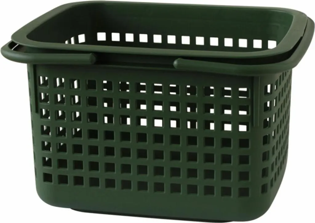 Panier pour courses et linge Cestino M Hachiman 23 Litres Vert Foncé