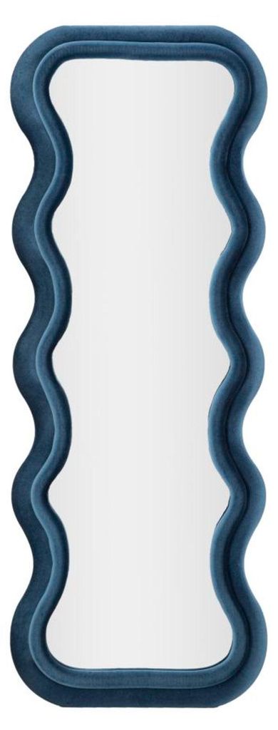 FURNLUX Espejo de pared Emily, color azul, 60 cm / Color Imagen del producto 