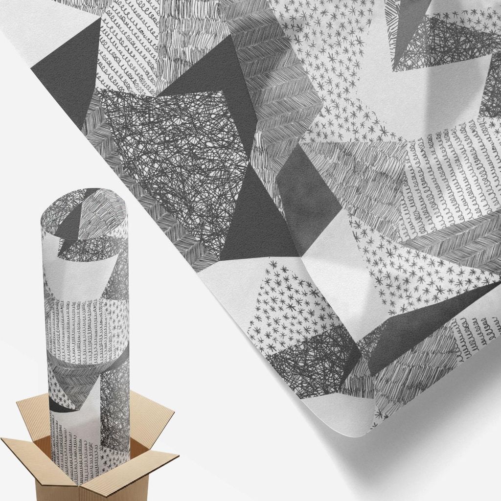 Sichtschutzfolie – 100x50 cm – Buntglas / Stained-Glass Design – blickdicht & dekorativ – selbstklebende Glasdekorfolie – UV-Schutz, einf...