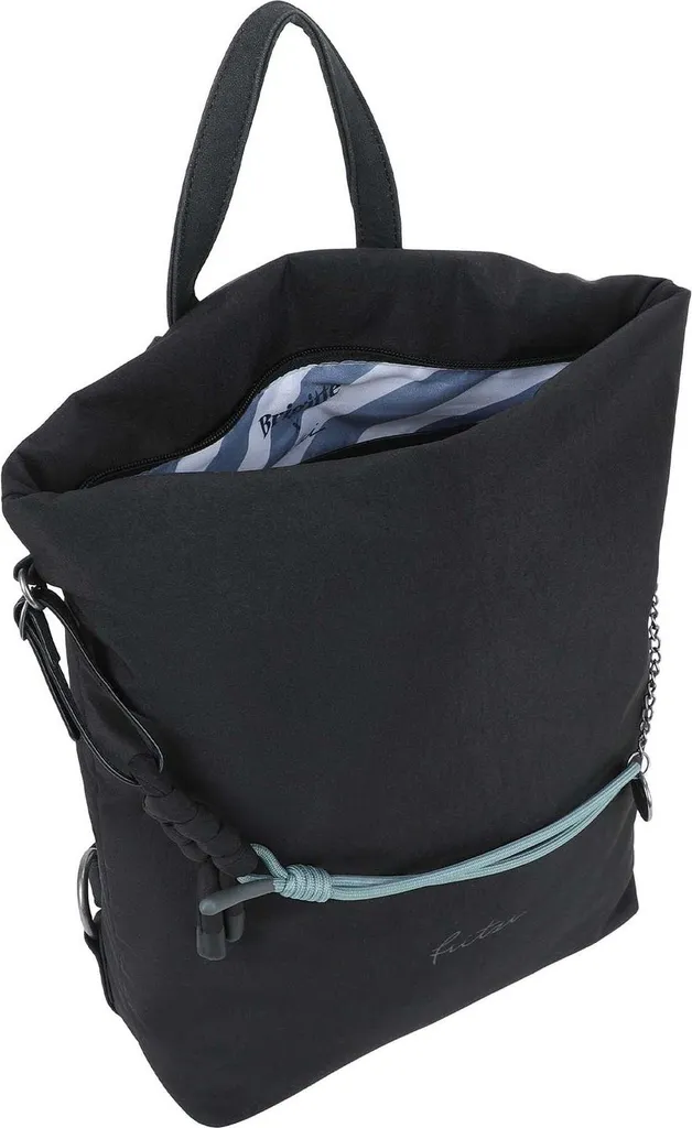Sac à dos Limited Chain Sky Backpack Black avec chaîne décorative chic