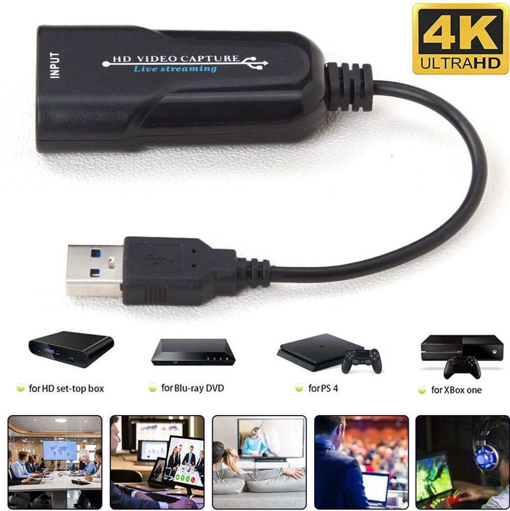 HDMI zu USB 3.0 Adapter Slim Externe Video Kabel Display Produktbild 1