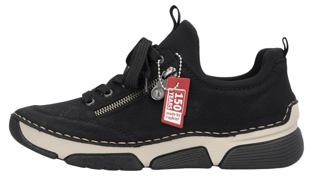 Rieker Damen Halbschuhe Schwarz Image du produit 