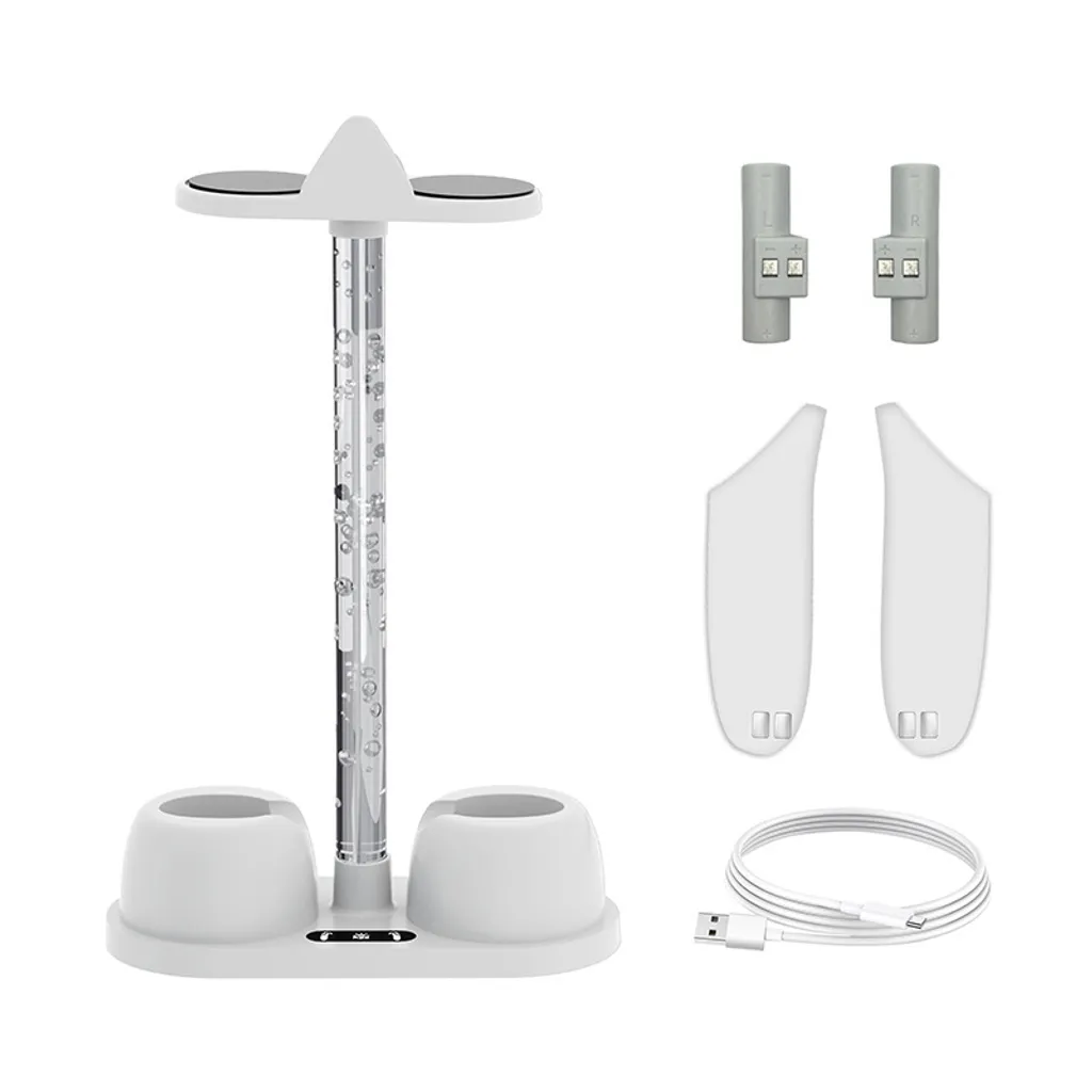Rangement VR pour Oculus Quest 3 : Station de Charge et Support de Casque - 2