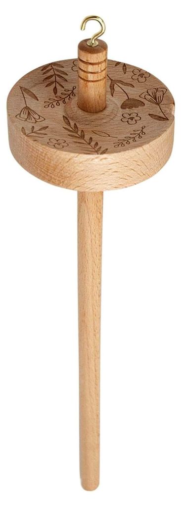 Quirl Fallspindel - Nähwerkzeug für Anfänger, Ergonomisch gestaltet für Nähen, Spinnen, Weben und Handschuhherstellung