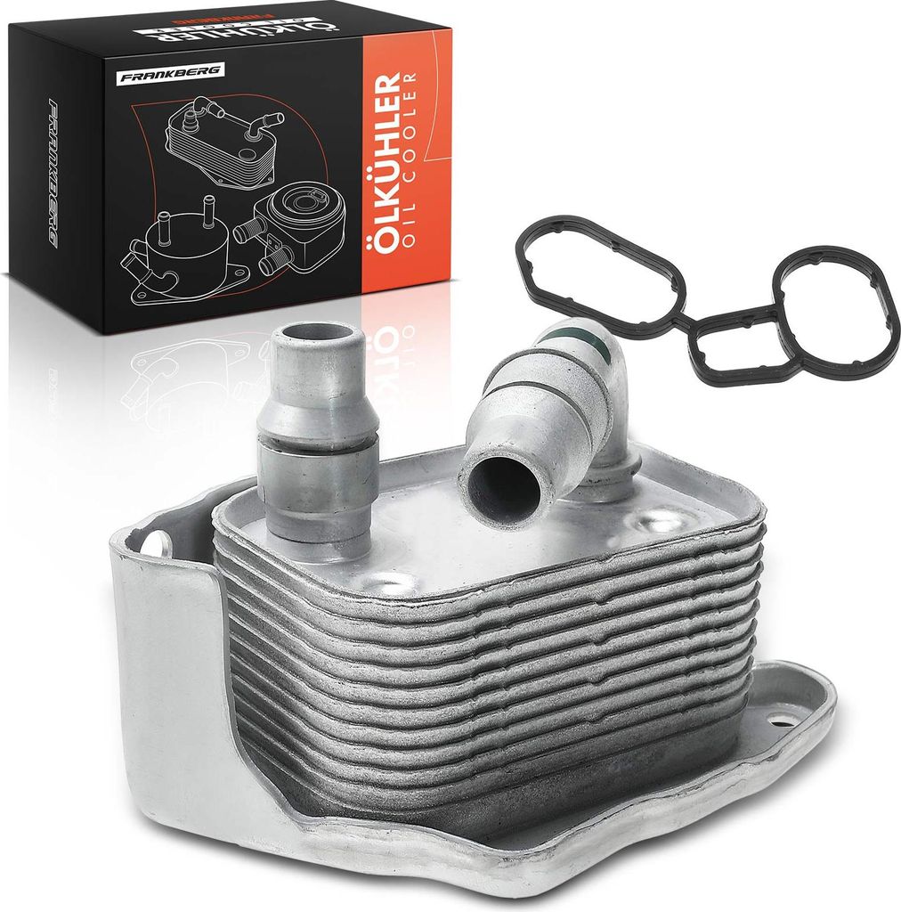 Frankberg 1x Ölkühler Motoröl für BMW E81 E87 E88 E82 E46 E90 E91 E92 E93 E60 E61 X1 X3 Z4