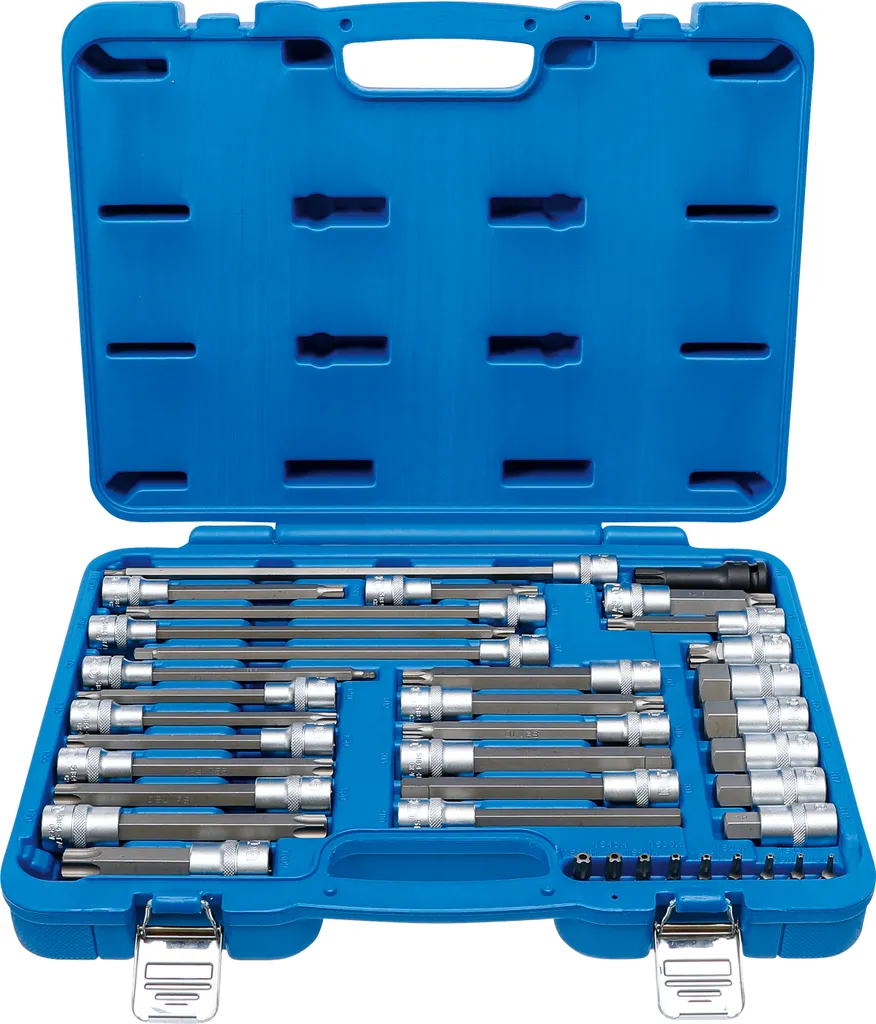 Coffret de douilles et embouts de vissage automobile BGS 38 pièces 5184