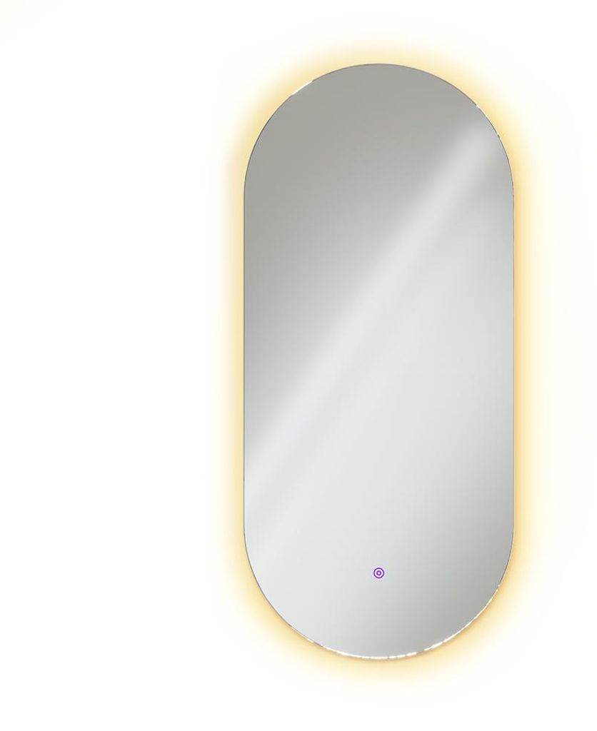 Lustro łazienkowe Vicco  Biały 110 x 50 cm z oświetleniem Zdjęcie produktu 