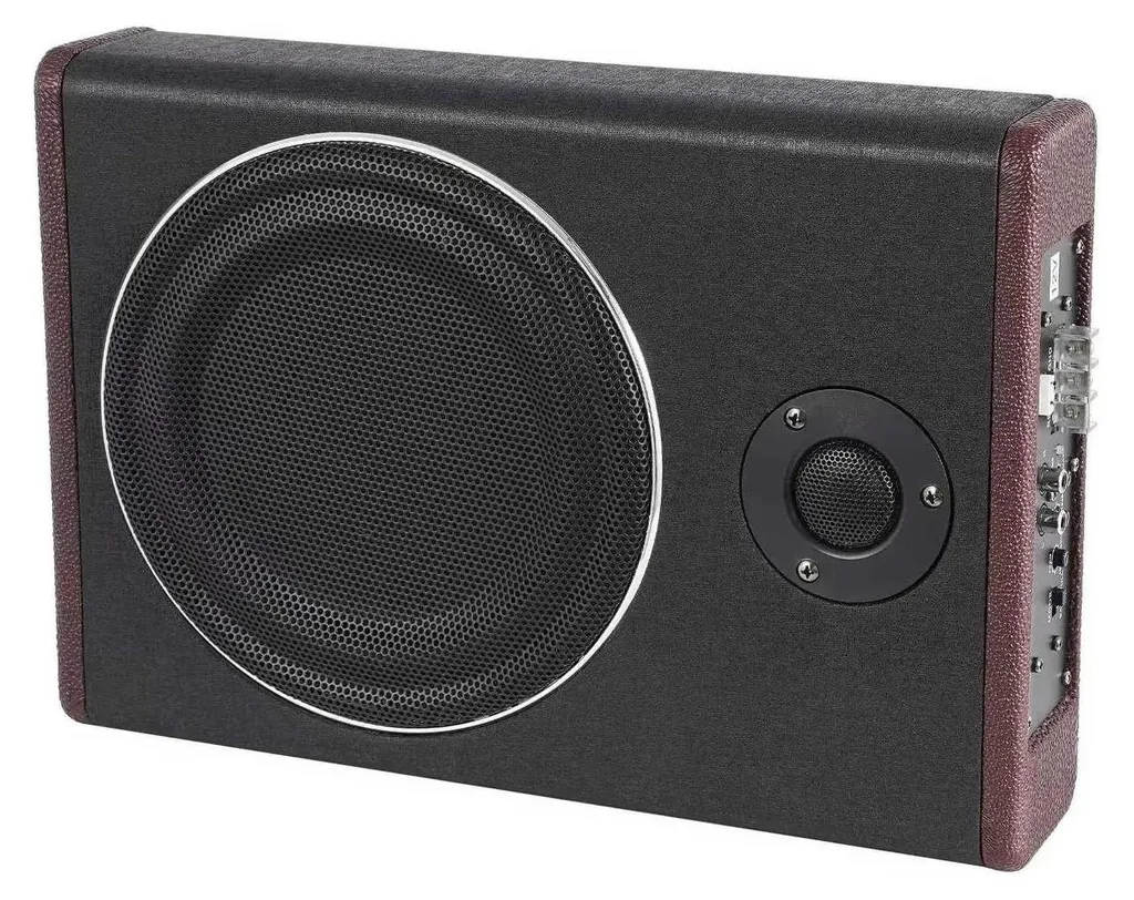 Subwoofer voiture 20cm amplifié 600W 12V - Basses puissantes et nettes