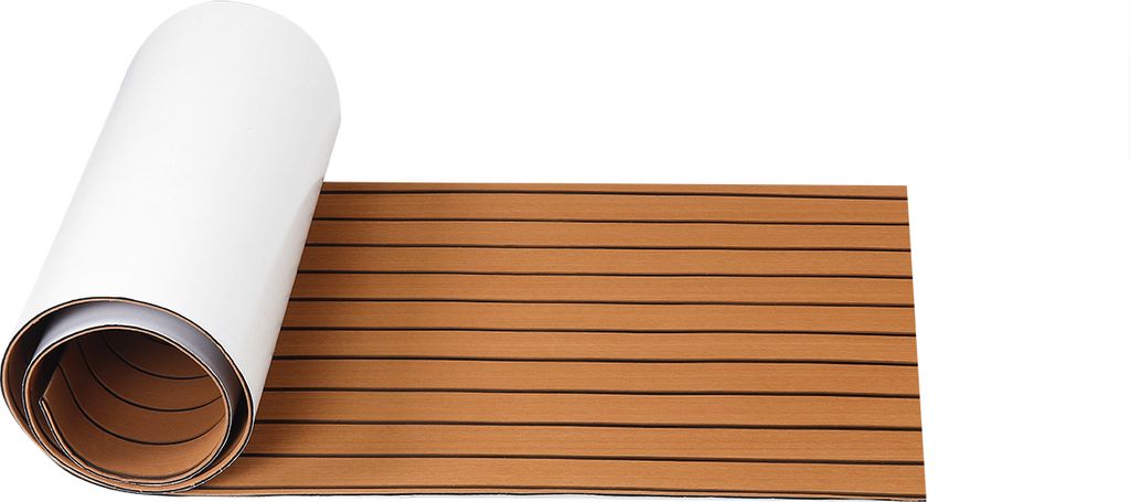 Eva Schaum Faux Teakholz Decking Bodenbelag, 2400 x 600 x Produktbild 8