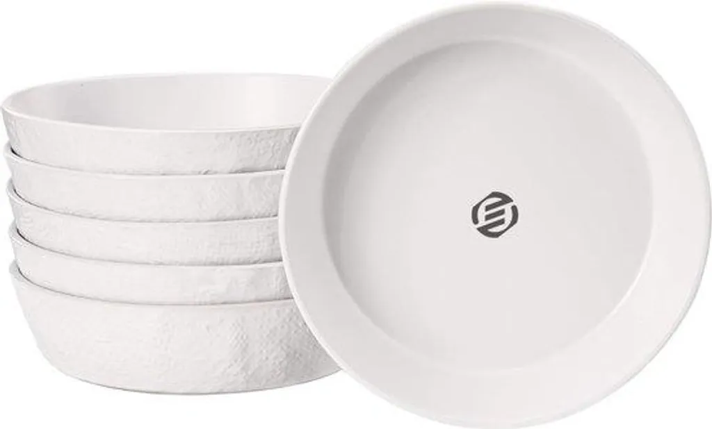 Bols à pâtes en céramique - Assiettes creuses larges pour spaghetti