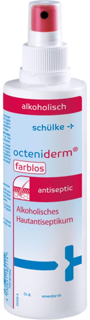 octeniderm antisettico cutaneo incolore, soluzione da 250 Immagine del prodotto 