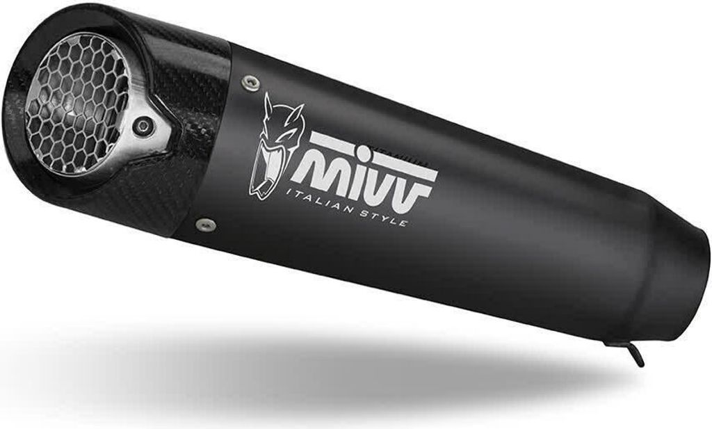 MIVV X-m5 Komplettschalldämpfer Schwarz für SUZUKI gsx-8s