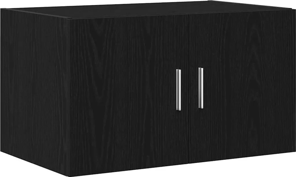 Armadio Parete SYFAX Rovere Nero 70 cm | Legno Multistrato Alta Qualità